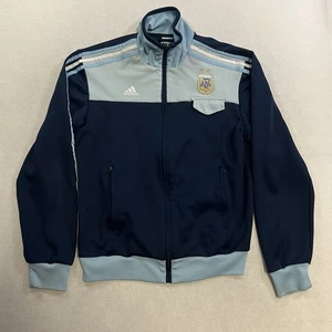 Vintage Argentina 2007 Adidas Full Zip Training Soccer Jacket Men’s Size Large - Picture 1 of 12