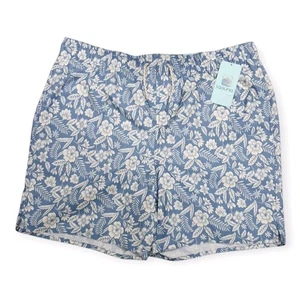 NWT Laguna Swim Trunks Mens Sz XL The Volley Lined Drawstring Pockets 6" Floral - Picture 1 of 5