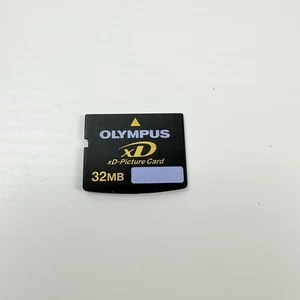 xD Picture Memory Card 32MB Olympus Type S For Fujifilm/ Olympus FREE P&P - Picture 1 of 2