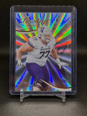 2023 Panini Prestige - Xtra Points Sunburst - #370 Peter Skoronski (RC) - Titans - Image 1 of 2