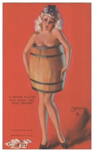 Tarjeta mutoscopio erótico XX1710/ PIN UP 1948 - Imagen 1 de 2