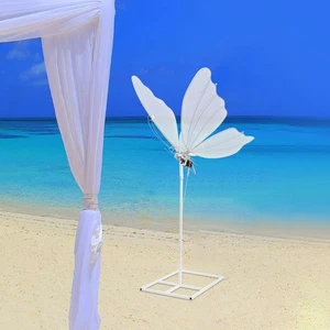 Floor Lamp, Wedding Electric Butterfly Floor Lamp, LED Standing Lamp 60*40*153cm - Picture 1 of 19