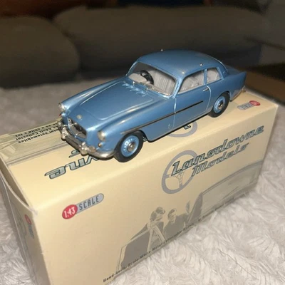 Lansdowne Models 1/43 Scale LDM90 - 1960 Bristol 406 - Met Sky Blue - Image 1 of 4