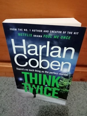 Think Twice Harlan Coben Netflix Mystery  Myron Bolitar Crime Thriller - Image 1 of 3