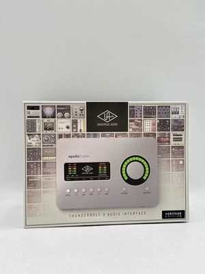 Universal Audio Apollo Solo Desktop Thunderbolt (Heritage Edition) - Brand New - Image 1 of 4