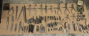 Vintage LS Starrett Co./ Arhol Machinist Tools Athol, MA USA BIG LOT - Bild 1 von 12