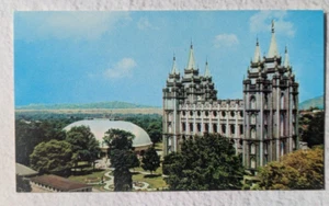 VTG Temple Square Salt Lake City Mormon Articles Of Faith Card - Bild 1 von 2