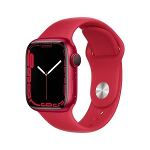 Apple Watch Series 7 41 mm GPS + Rojo Celular Desbloqueado - Excelente - Imagen 1 de 2