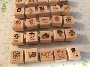 Craft stamps 27 pieces  - Picture 1 of 4