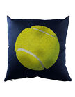 Tennis Ball Cushion Pillow Player Love Addiction Tennis Racket Tennisball