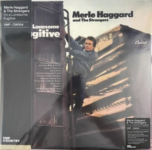 Merle Haggard & The Strangers I'm a Lonesome Fugitive Boxcar Rust Colored Vinyl - Picture 1 of 5
