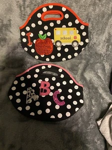 2 School Lunch Bags - Picture 1 of 2