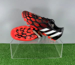 Adidas Predator Instinct AG M17640 Elite US10 UK9.5 Red boots Cleats mens Footba - Picture 1 of 13
