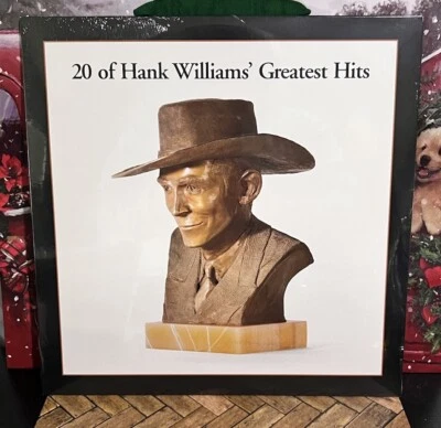 LP Hank Williams Sr 20 Greatest Hits Album 2016 Mercury Vinyl NEW Outlaw Country - Image 1 of 3