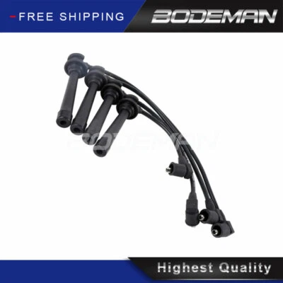 Juego de cables de bujía de encendido de 7 mm para Kia Rio Rio5 2001-2007 2008 2009 2010 2011 Foto 1 de 4