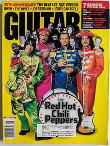 Guitar World Magazine Aug 2002 Red Hot Chili Peppers - Picture 1 of 7