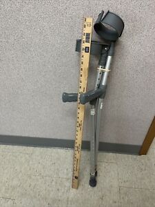 2Pcs Elbow Forearm Crutches Height Adjustable Walking Stick