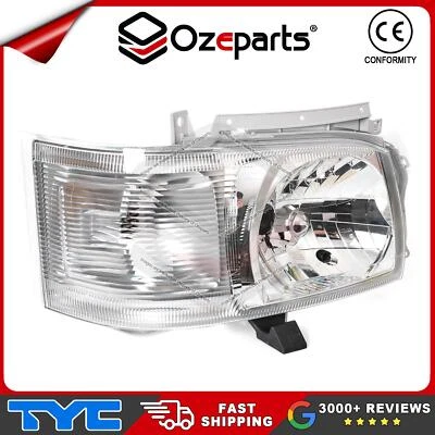 RH Right Hand Head Light Lamp Fits Toyota Hiace Van Bus commuter 2005~2010 EMark - Image 1 of 4