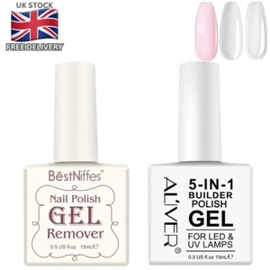 Aliver 5 in 1 Nagelverlängerung Gel Builder & Quick Burst Gel Entferner Politur UV/LED - Bild 1 von 20