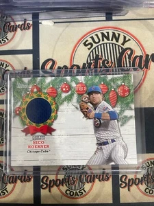 Nico Hoerner 2022 Topps Holiday Relic #WRCNH - Picture 1 of 2