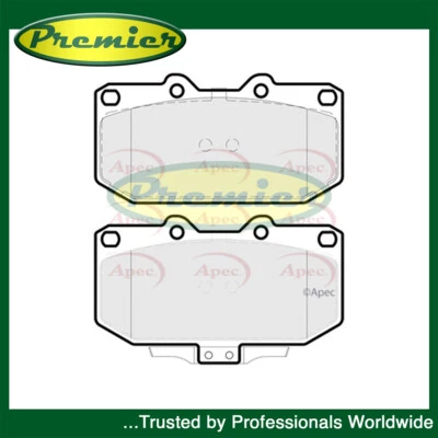 Juego de pastillas de freno delanteras Premier se adapta a Toyota Yaris 2017-2019 1.8 0446552360 Foto 1 de 2
