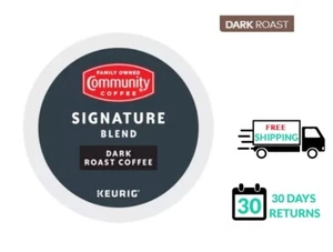 🆕☕ Café comunitario Keurig K-Cups mezcla exclusiva tostado oscuro - Imagen 1 de 1