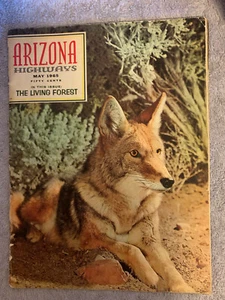 Arizona Highways May 1965,Kaibab Squirrel,Living Forest,Woolery Mineral Collect. - Picture 1 of 1