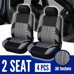 For Jeep Car Seat Cover Front Set Leather 2-Sit Front Cushion Protector Cloth - Picture 1 of 14
