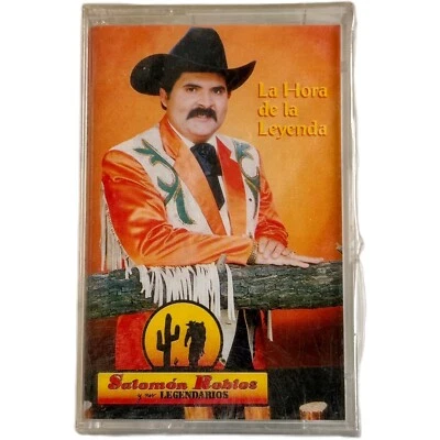 SALOMON ROBLES La Hora De la Leyenda Cassette Tape Nuevo Sellado 1995 Disa New - Image 1 of 4