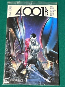 4001 AD #1 VARIANTE CAJA DE BOTÍN (2016) VALIANT COMICS BONUS #1 VARIANTE CGC ¡Sellado! - Imagen 1 de 2