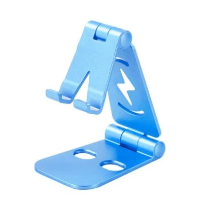 Universal Foldable Desktop Desk Stand Holder Mount For Cell Phone and Tablet Pad - Image 1 of 4