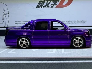 Jada Just Trucks 1/64 2002 Cadillac Escalade EXT Pickup Purple Loose Wheel Swap - Picture 1 of 17