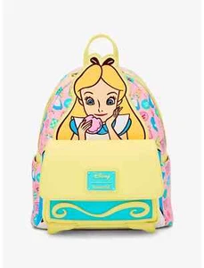 Loungefly Disney Alice im Wunderland Alice Cookies Mini Rucksack - Neu - Bild 1 von 4