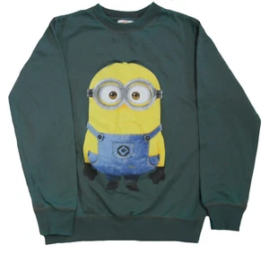 Despicable Me Minion Boys Crew Sweatshirt NWT - Picture 1 of 1