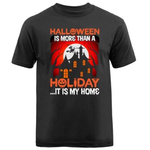 Halloween Kostüm gruselige Hexen Kürbis Geist Grafik T-Shirt - Bild 1 von 2