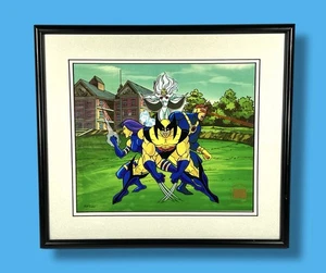 Marvel Certified Serilitho Cell and Background Art X-Men COA July 1,1996 - Picture 1 of 18