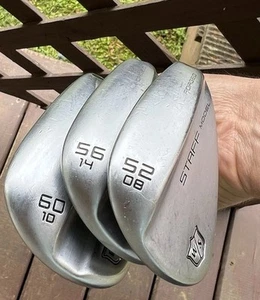 Wilson Staff Model Wedge Set Right Steel 52, 56, 60 - Picture 1 of 9
