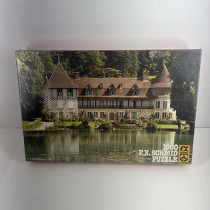 Vintage FX Schmid 1500 Teile Super Puzzle Palast in der Normandie fabrikversiegelt - Bild 1 von 7