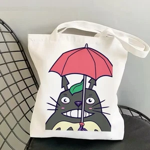 Studio Ghibli Tote Bag Kawaii Cute Shopping Bags Anime - Picture 1 of 1