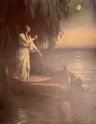 Litografía de colección Indian Maiden 11 x 14 Southern Moon de Zulu Kenyon Foto 1 de 4