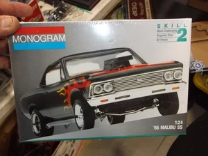 Monogram 66 malibu ss black flamed Model KIT NIB sealed - Picture 1 of 1