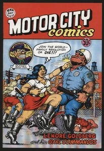 MOTOR CITY Comics #1, 1969, 3rd Ed, Rip Off Press - VF-NM - Picture 1 of 1