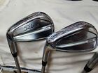 LEFT HAND Titleist 2023 LH T350 Irons 5-9:  PW , AW T200 Project X IO 5.5 Shafts