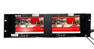 Marshall Electronics V-R72P-2HDSDI Dual 7" LCD Monitor - Picture 1 of 5