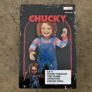 Muñeca Chucky animada de 3,5 pies * EN MANO * Home Depot Halloween utilería decoración miedos - Imagen 1 de 7