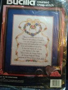 Bucilla Kreuzstich gezählt #40658. Komplett.  - Bild 1 von 4