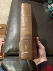 Journal the Word Bible, Premium Leather, Brown : Reflect on Your Favorite Verses - Picture 1 of 24