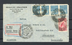 Carta Lupo Brasil Cóndor-Zeppelin-Lufthansa Sao Paulo-Düsseldorf - b11262 - Imagen 1 de 2