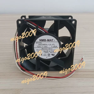 1PC NMB 09238RA-12L-FL 12V 1.06A 9038 9CM 3-wire high-volume cooling fan - Picture 1 of 6