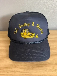 Ted's Grading & Hauling Rope Trucker Hat Cap - Picture 1 of 7